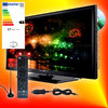 Reflexion LDDW200 50cm DVB-T2/S2/C HD 12V/24V/230V Fernseher mit DVD-Player, EEK F (A - G)